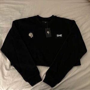 Darc Sport Black Crew Neck Sweater